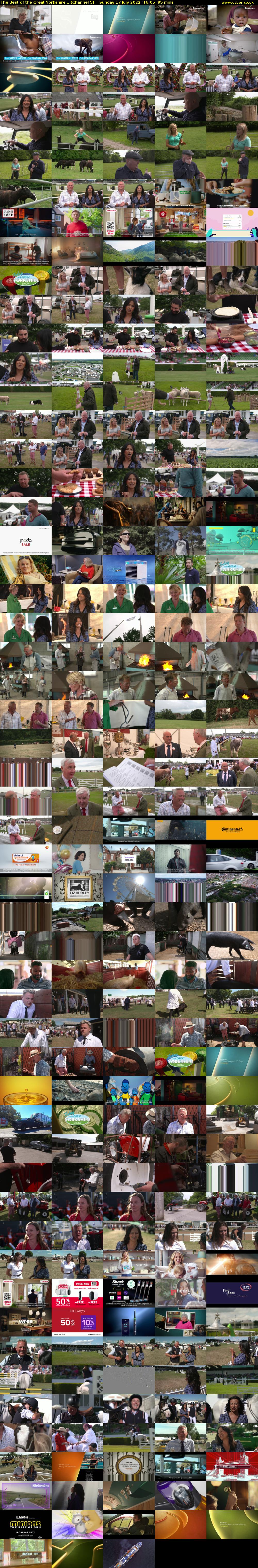 The Best of the Great Yorkshire... (Channel 5) Sunday 17 July 2022 16:05 - 17:40
