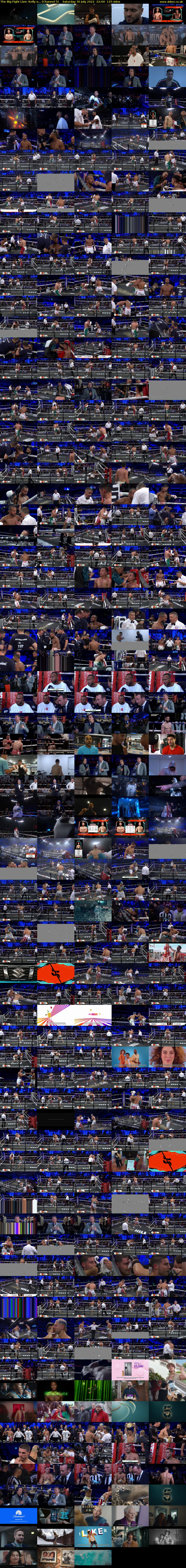 The Big Fight Live: Kelly v... (Channel 5) Saturday 30 July 2022 22:00 - 00:05