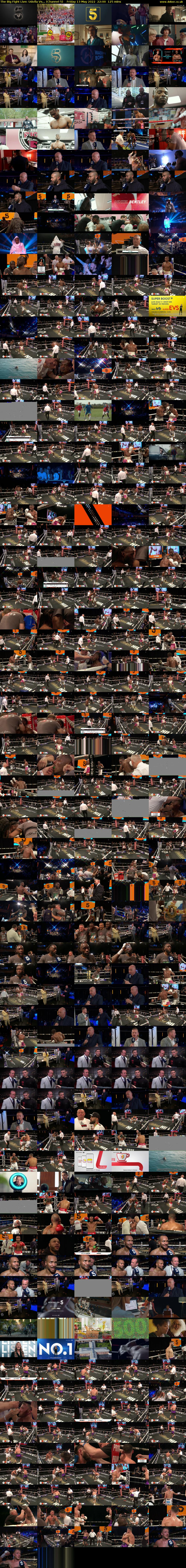 The Big Fight Live: Udofia Vs... (Channel 5) Friday 13 May 2022 22:00 - 00:05