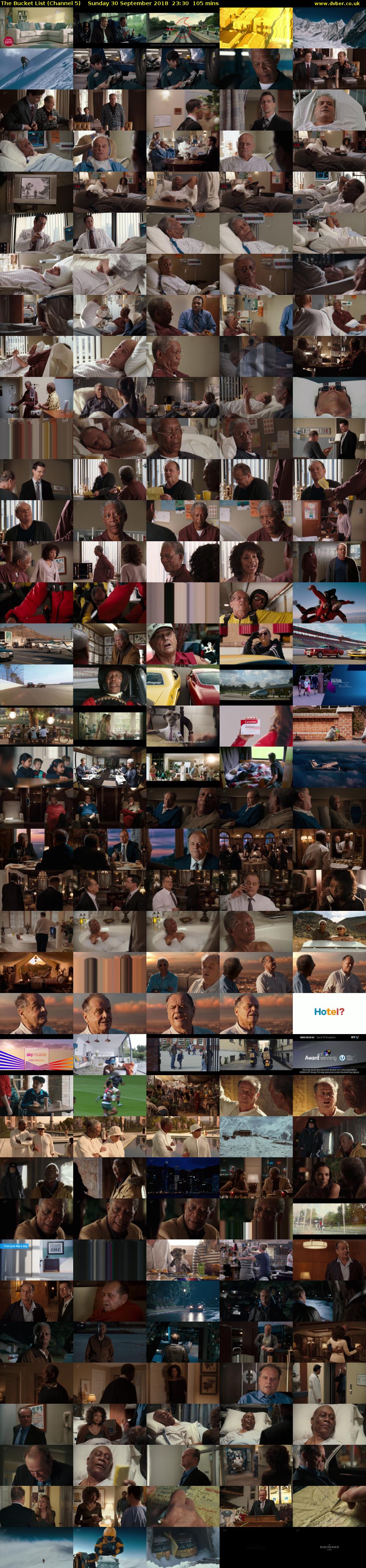 The Bucket List (Channel 5) Sunday 30 September 2018 23:30 - 01:15
