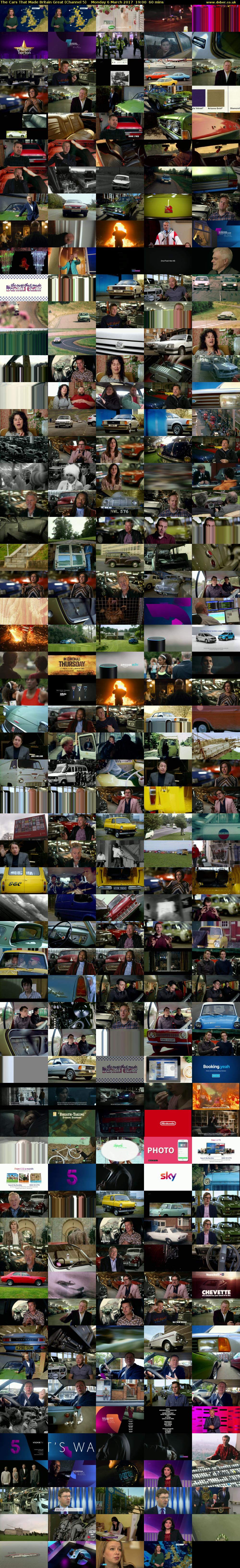 The Cars That Made Britain Great (Channel 5) Monday 6 March 2017 19:00 - 20:00