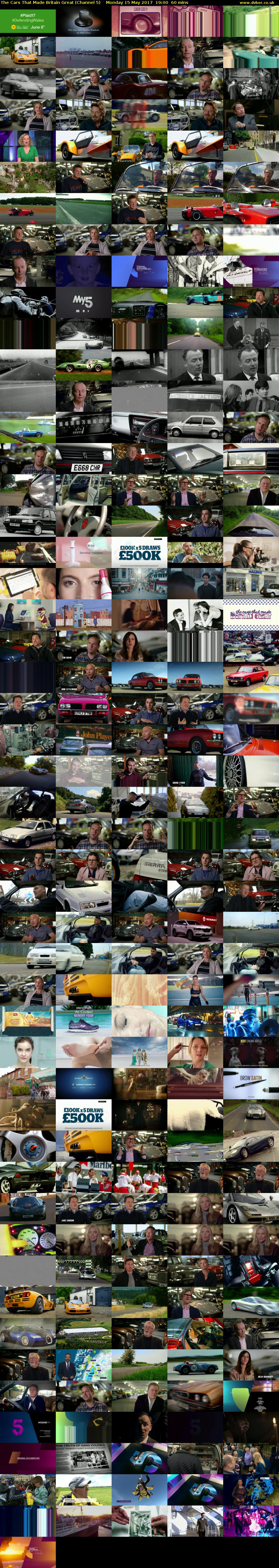 The Cars That Made Britain Great (Channel 5) Monday 15 May 2017 19:00 - 20:00