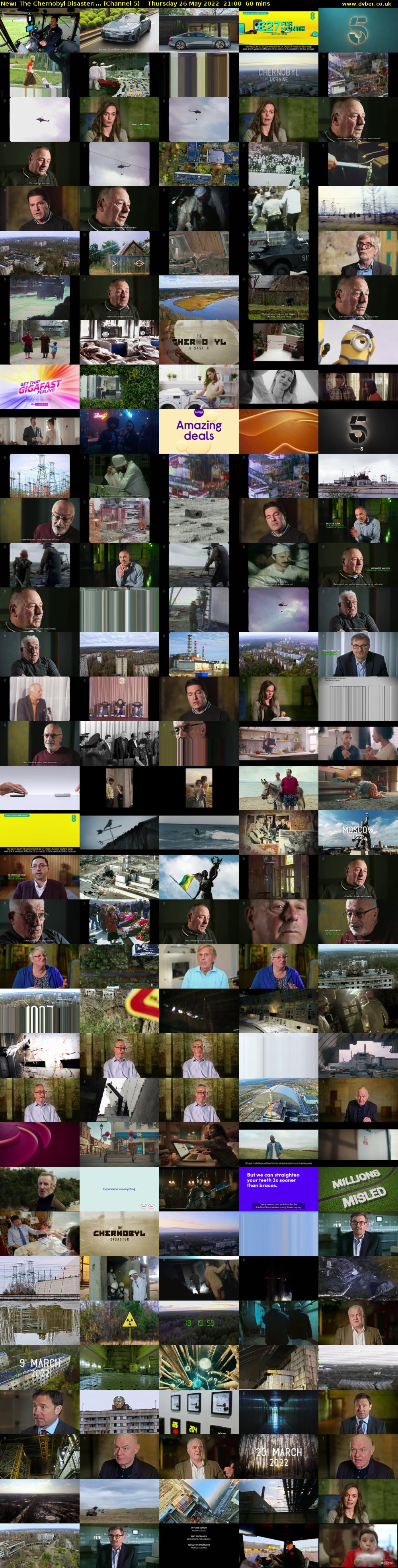 The Chernobyl Disaster:... (Channel 5) Thursday 26 May 2022 21:00 - 22:00