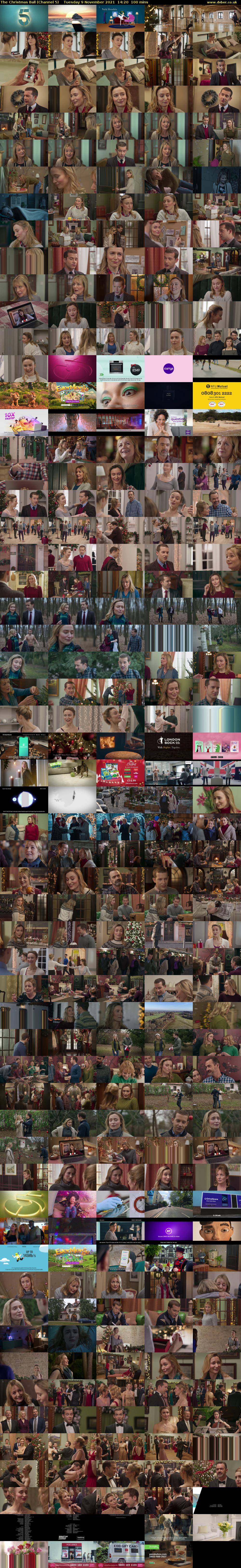 The Christmas Ball (Channel 5) Tuesday 9 November 2021 14:20 - 16:00