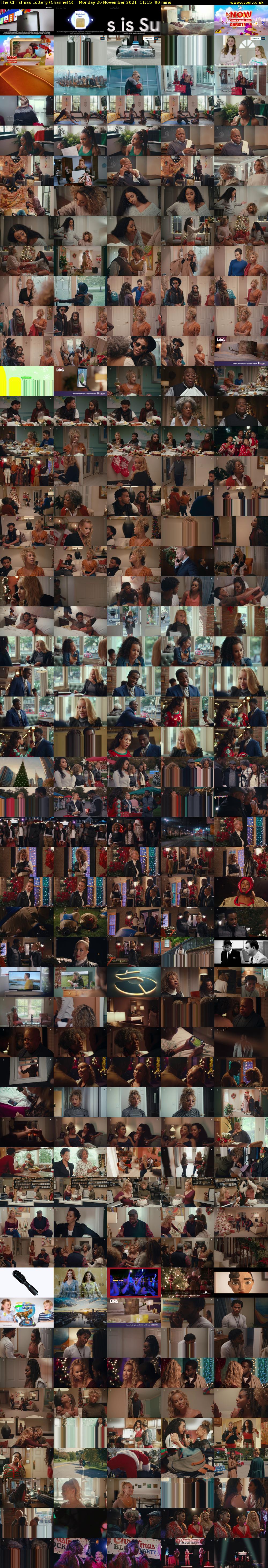 The Christmas Lottery (Channel 5) Monday 29 November 2021 11:15 - 12:45