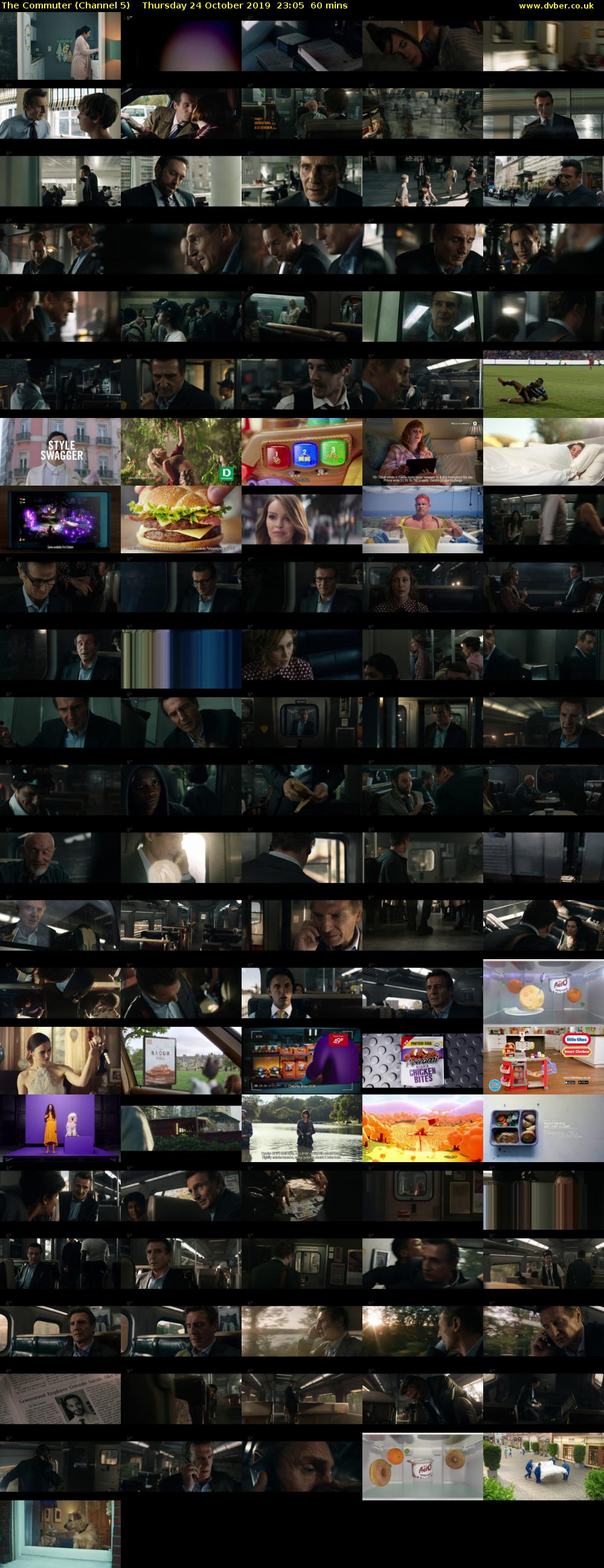 The Commuter (Channel 5) Thursday 24 October 2019 23:05 - 00:05