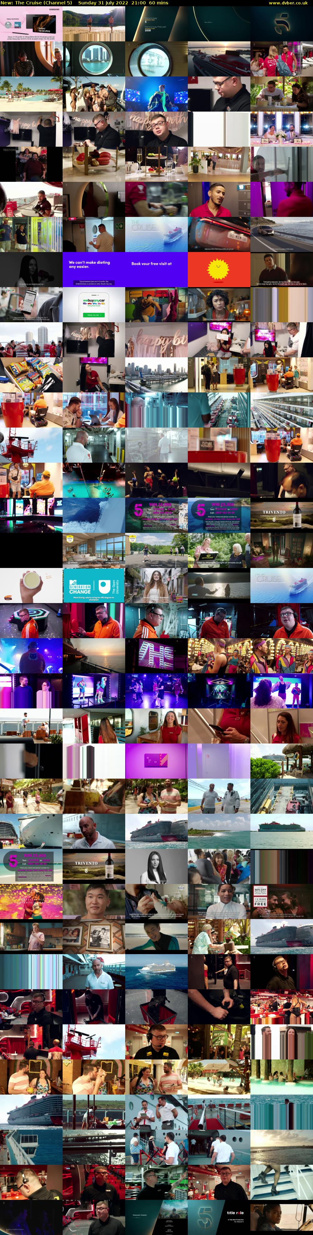 The Cruise (Channel 5) Sunday 31 July 2022 21:00 - 22:00