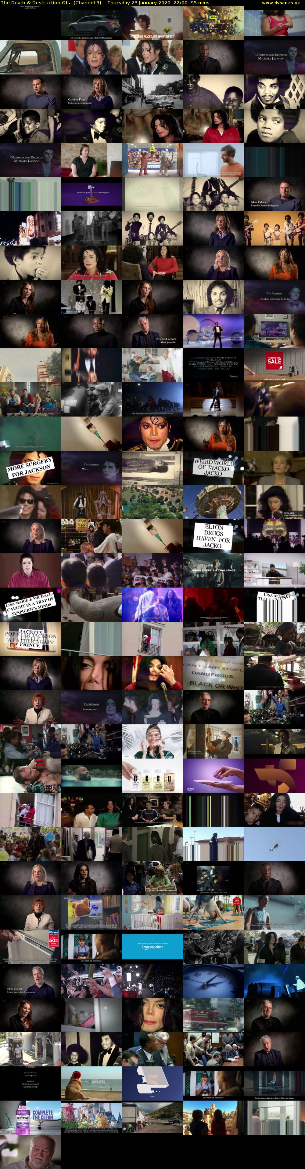 The Death & Destruction Of... (Channel 5) Thursday 23 January 2020 22:00 - 23:35