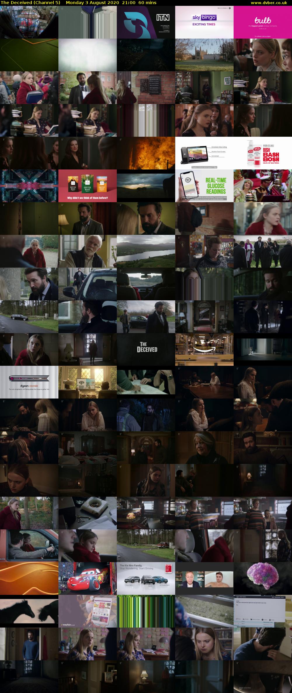 The Deceived (Channel 5) Monday 3 August 2020 21:00 - 22:00