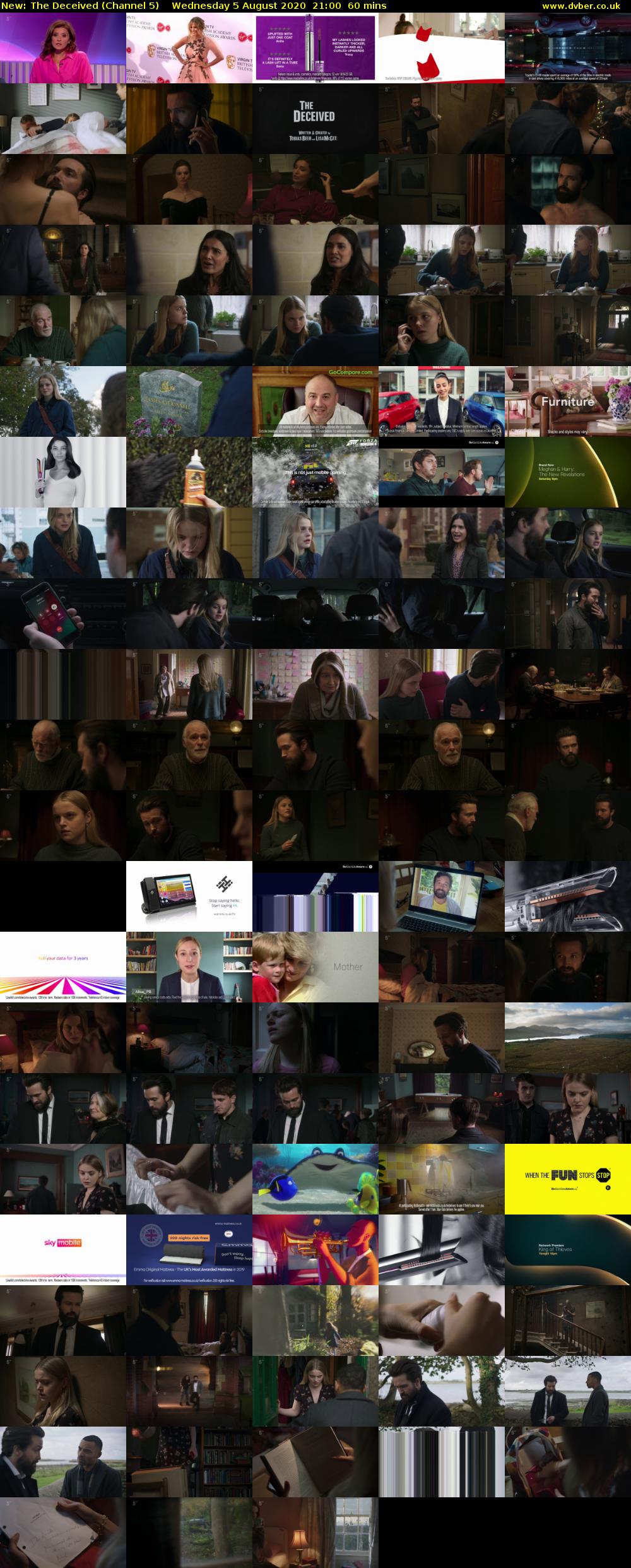 The Deceived (Channel 5) Wednesday 5 August 2020 21:00 - 22:00