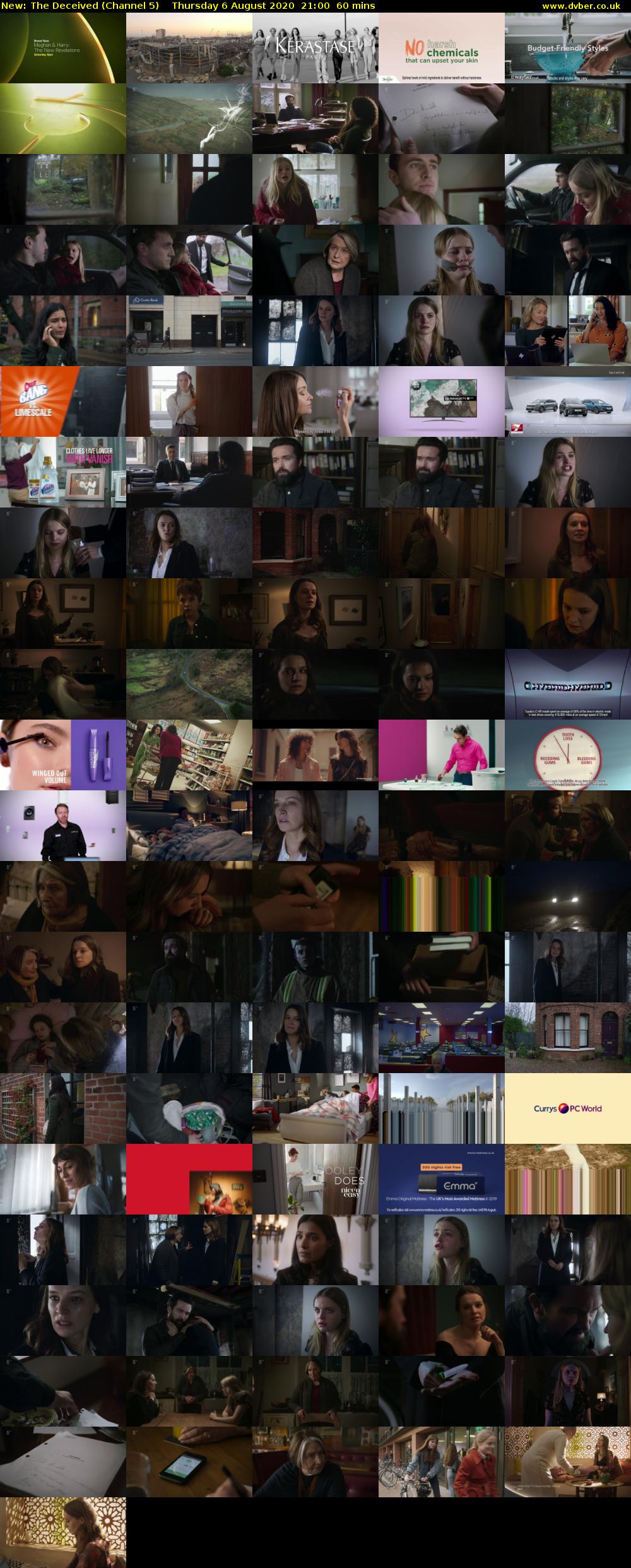 The Deceived (Channel 5) Thursday 6 August 2020 21:00 - 22:00