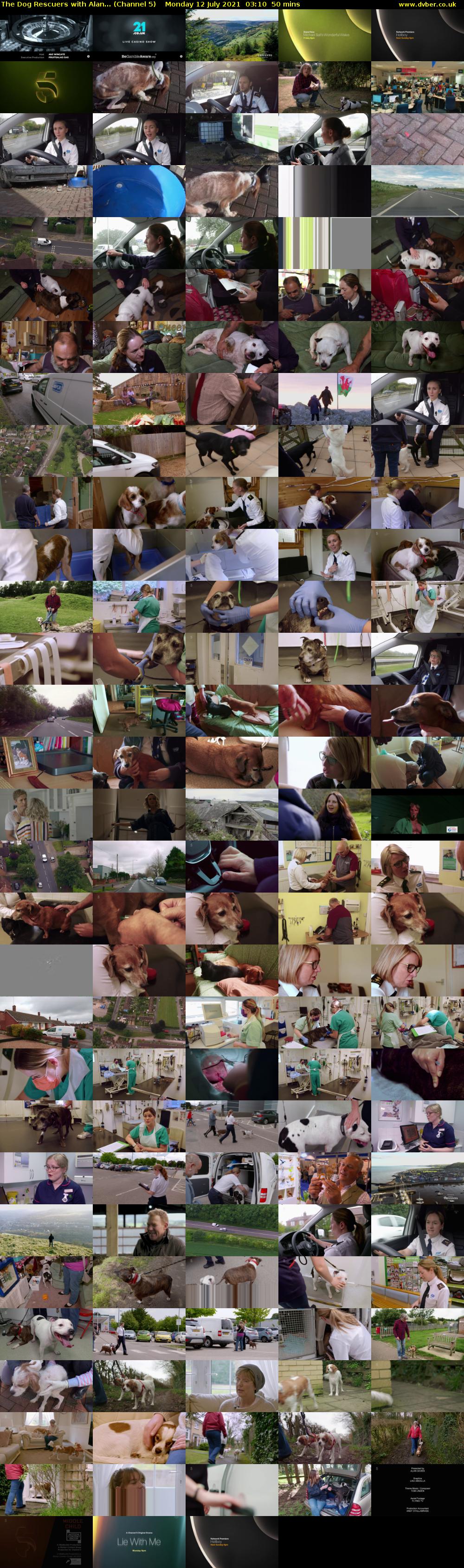 The Dog Rescuers with Alan... (Channel 5) Monday 12 July 2021 03:10 - 04:00