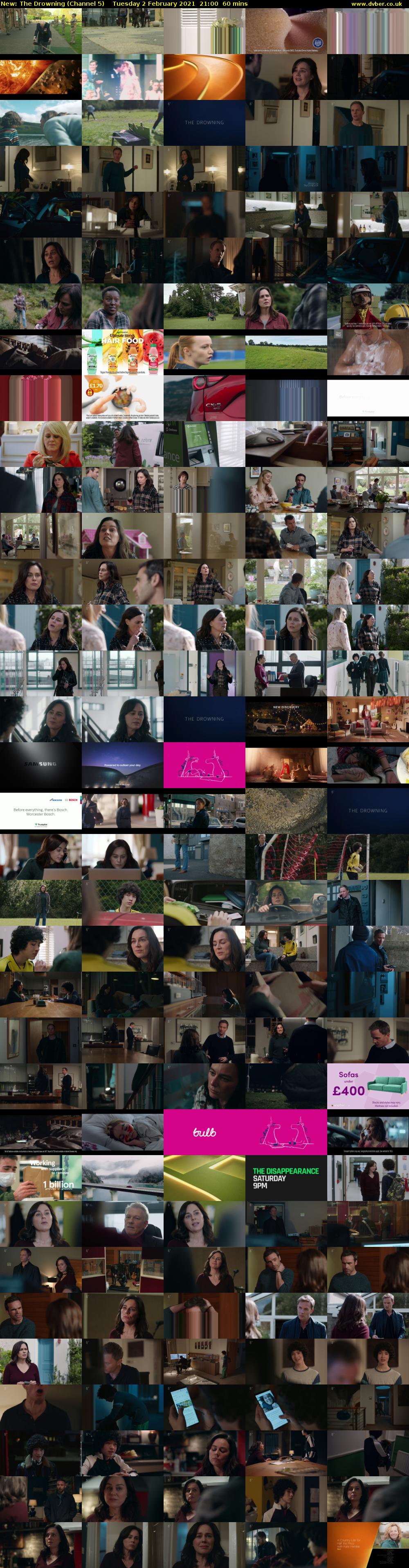 The Drowning (Channel 5) Tuesday 2 February 2021 21:00 - 22:00