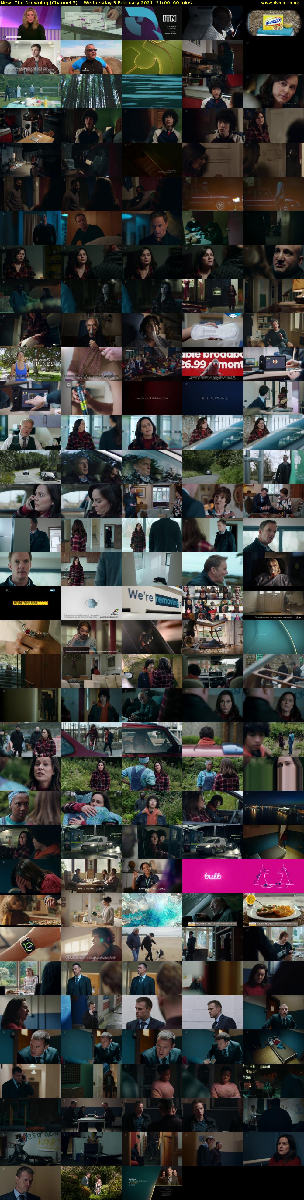 The Drowning (Channel 5) Wednesday 3 February 2021 21:00 - 22:00