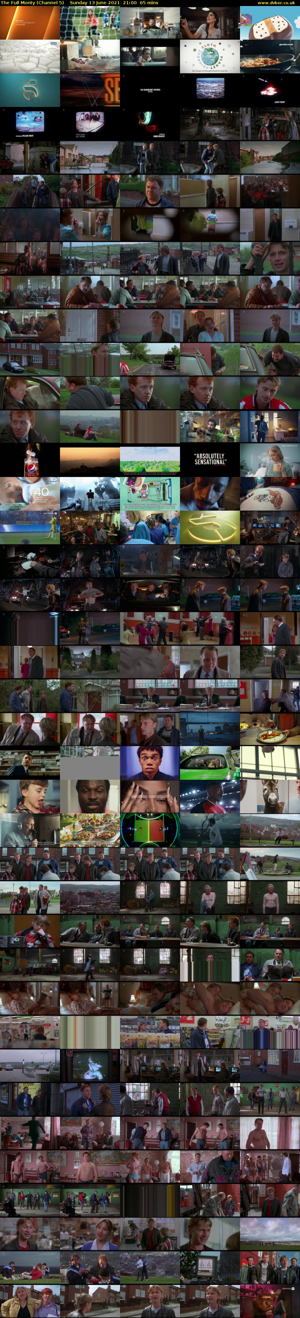 The Full Monty (Channel 5) Sunday 13 June 2021 21:00 - 22:05