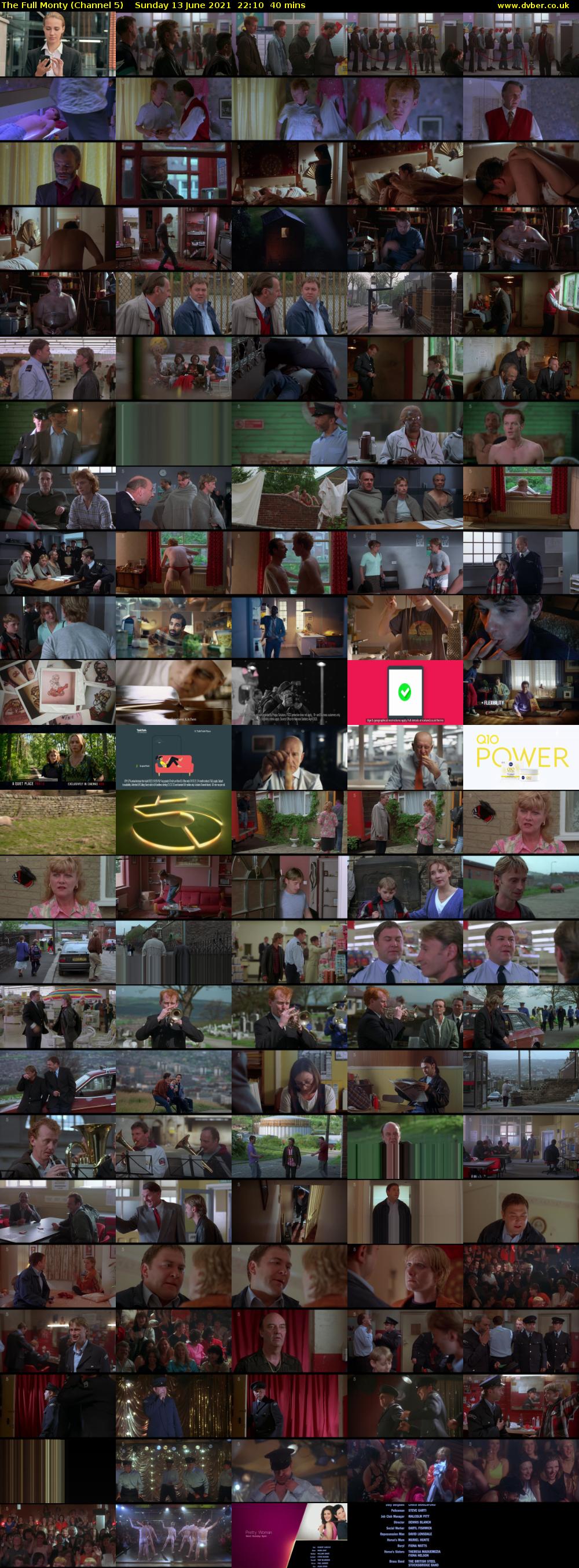 The Full Monty (Channel 5) Sunday 13 June 2021 22:10 - 22:50