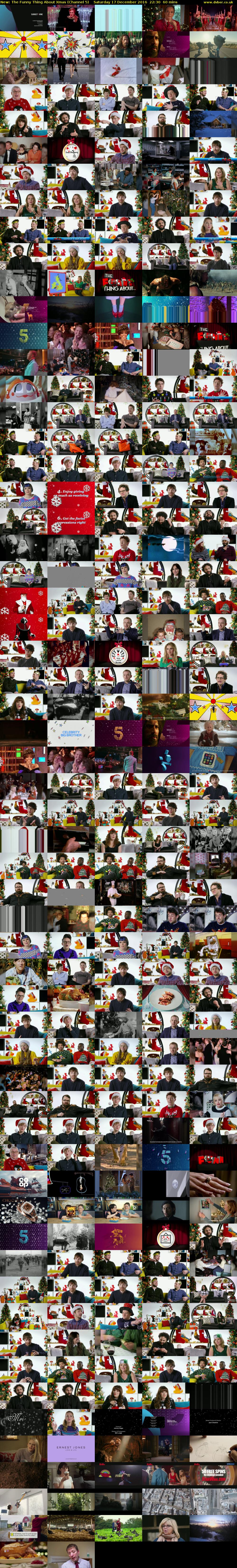 The Funny Thing About Xmas (Channel 5) Saturday 17 December 2016 22:30 - 23:30