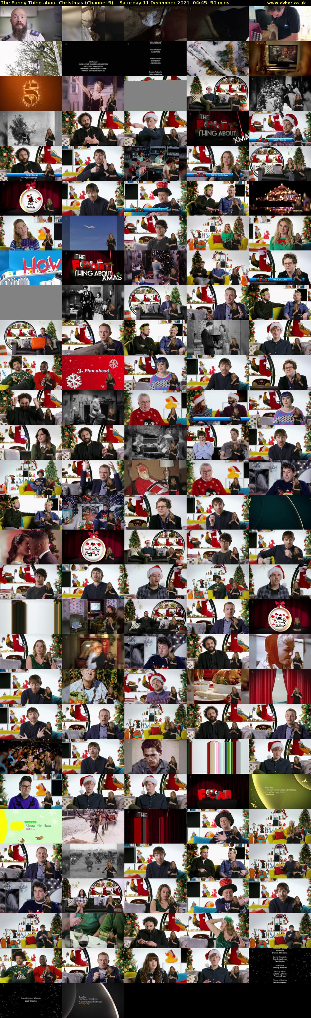 The Funny Thing about Christmas (Channel 5) Saturday 11 December 2021 04:45 - 05:35