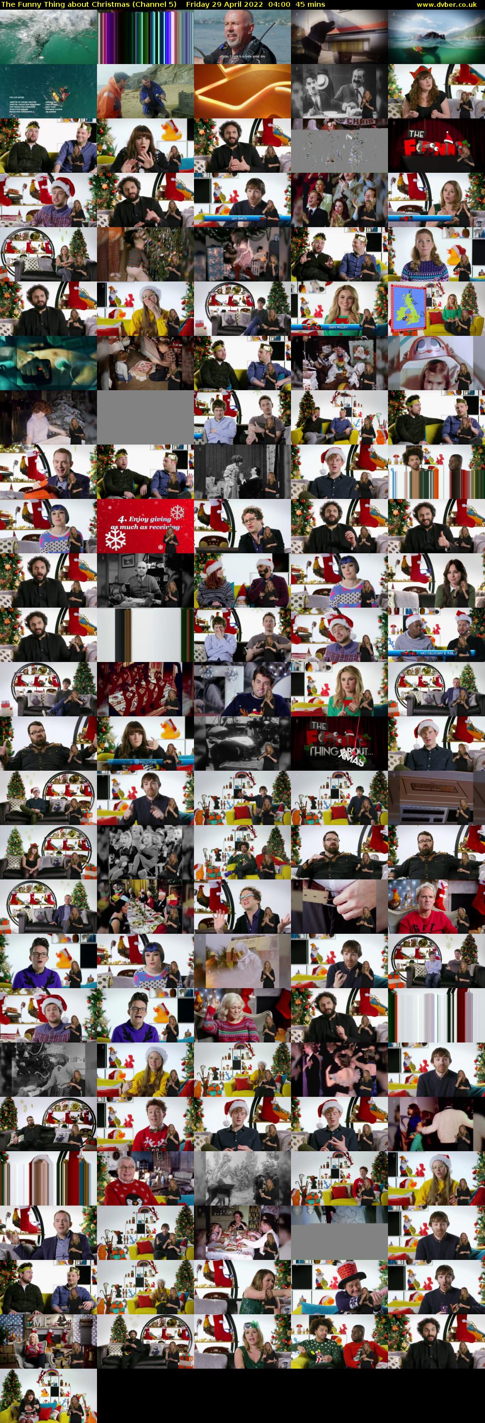 The Funny Thing about Christmas (Channel 5) Friday 29 April 2022 04:00 - 04:45