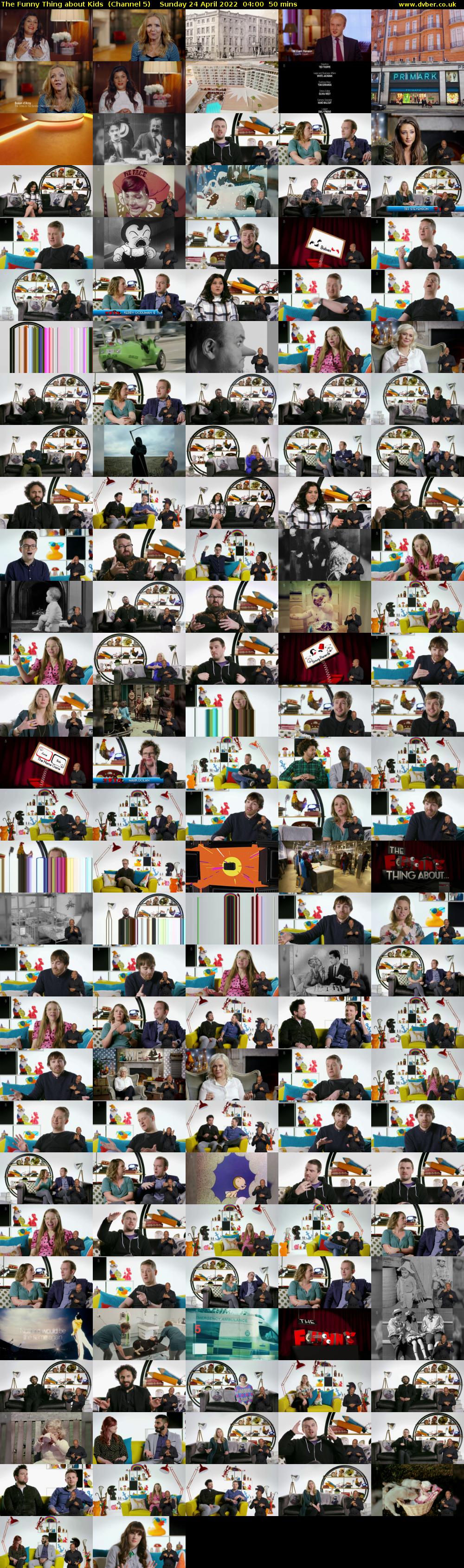 The Funny Thing about Kids  (Channel 5) Sunday 24 April 2022 04:00 - 04:50