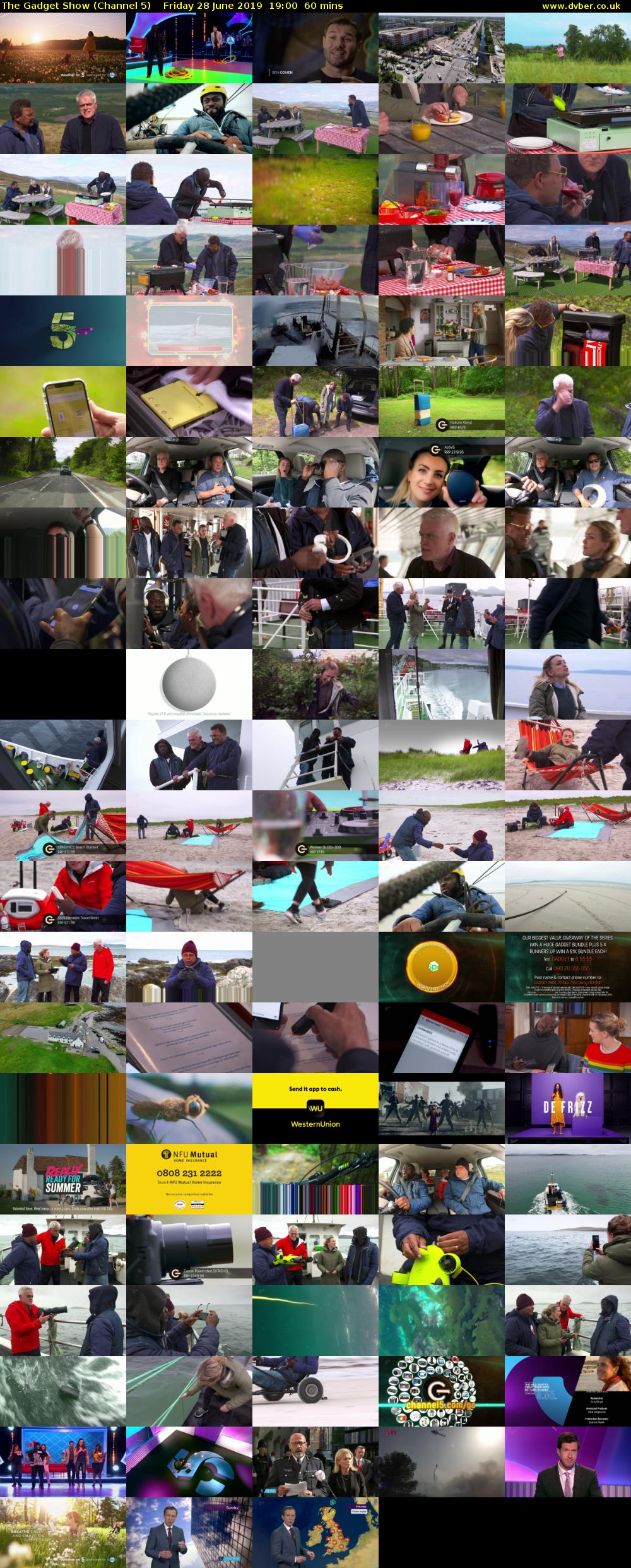 The Gadget Show (Channel 5) Friday 28 June 2019 19:00 - 20:00