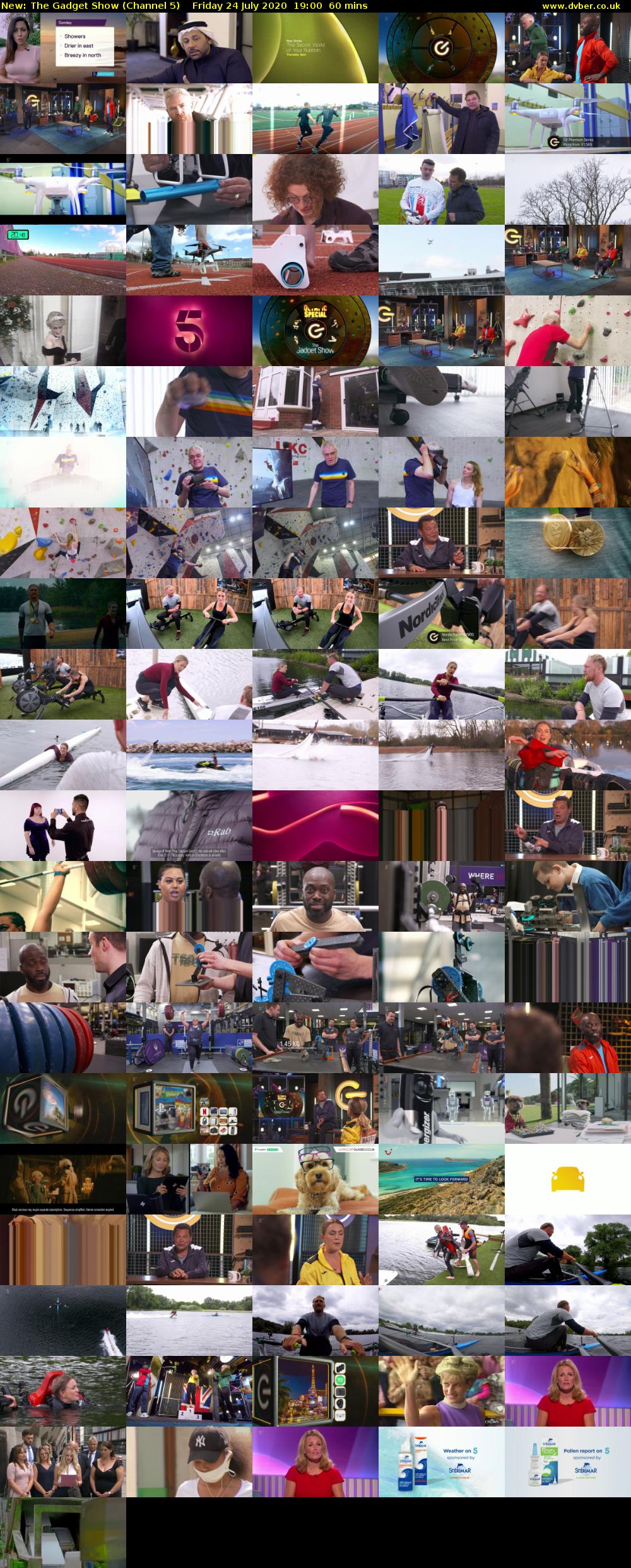 The Gadget Show (Channel 5) Friday 24 July 2020 19:00 - 20:00