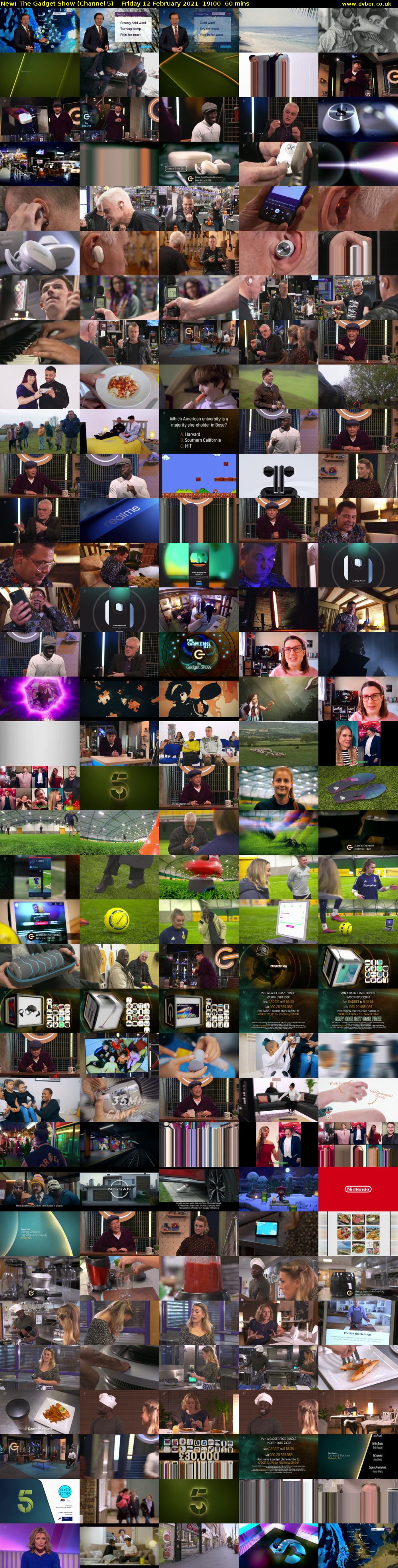 The Gadget Show (Channel 5) Friday 12 February 2021 19:00 - 20:00