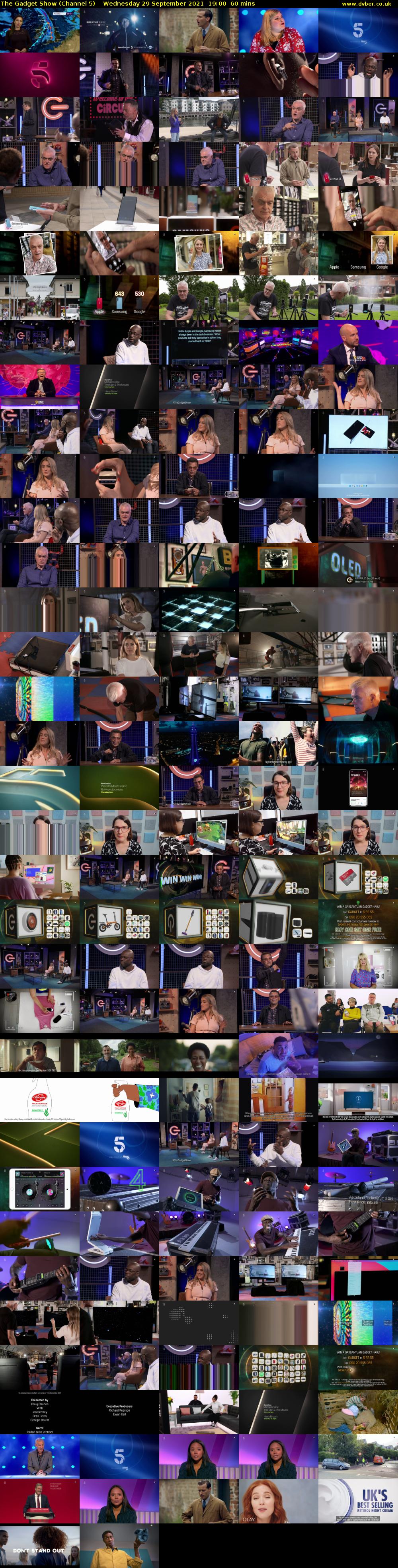 The Gadget Show (Channel 5) Wednesday 29 September 2021 19:00 - 20:00
