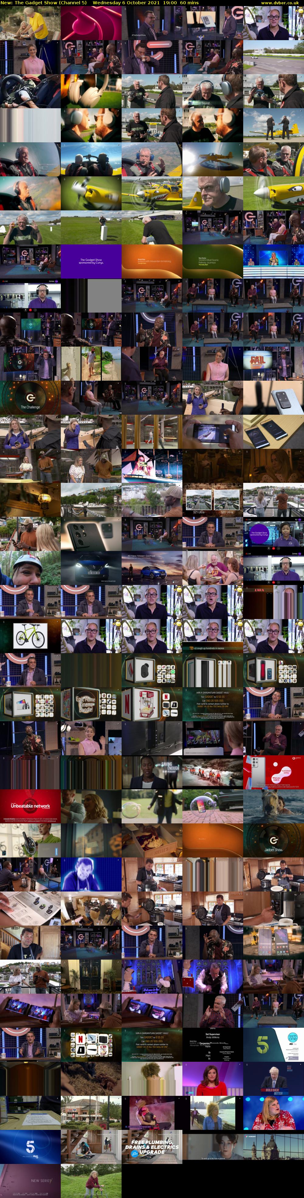 The Gadget Show (Channel 5) Wednesday 6 October 2021 19:00 - 20:00