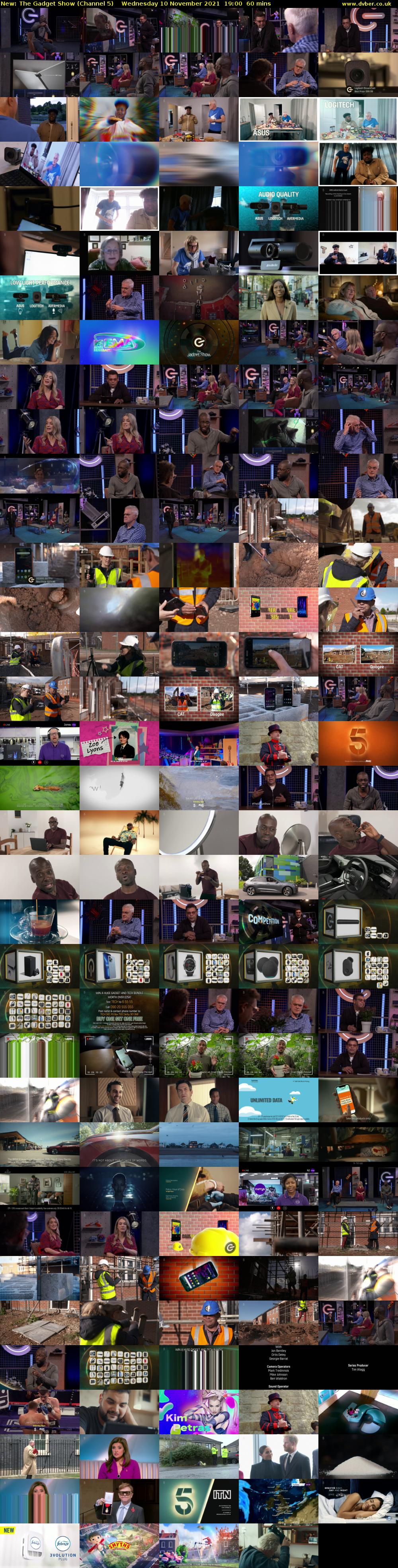 The Gadget Show (Channel 5) Wednesday 10 November 2021 19:00 - 20:00