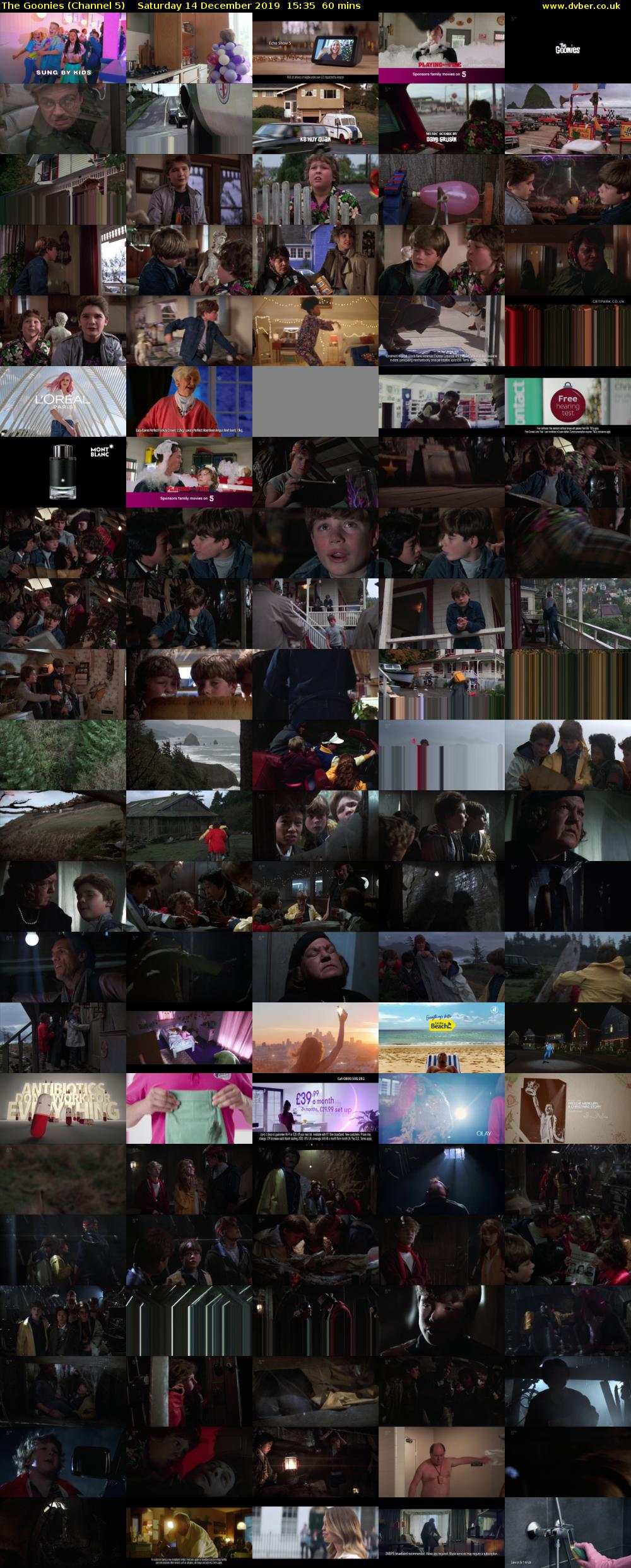 The Goonies (Channel 5) Saturday 14 December 2019 15:35 - 16:35