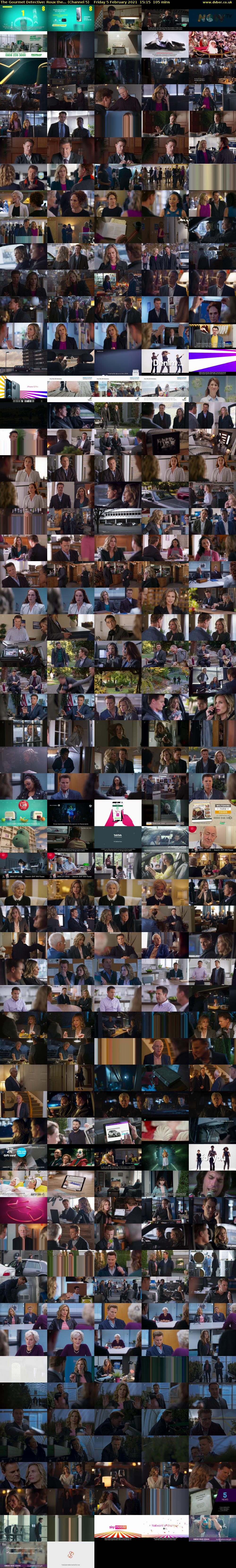 The Gourmet Detective: Roux the... (Channel 5) Friday 5 February 2021 15:15 - 17:00