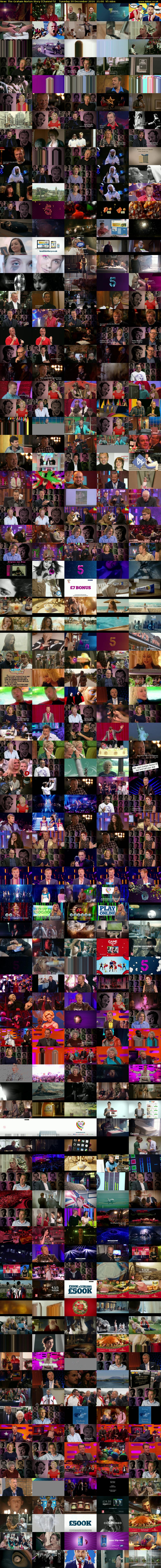 The Graham Norton Story (Channel 5) Tuesday 20 December 2016 21:00 - 22:35