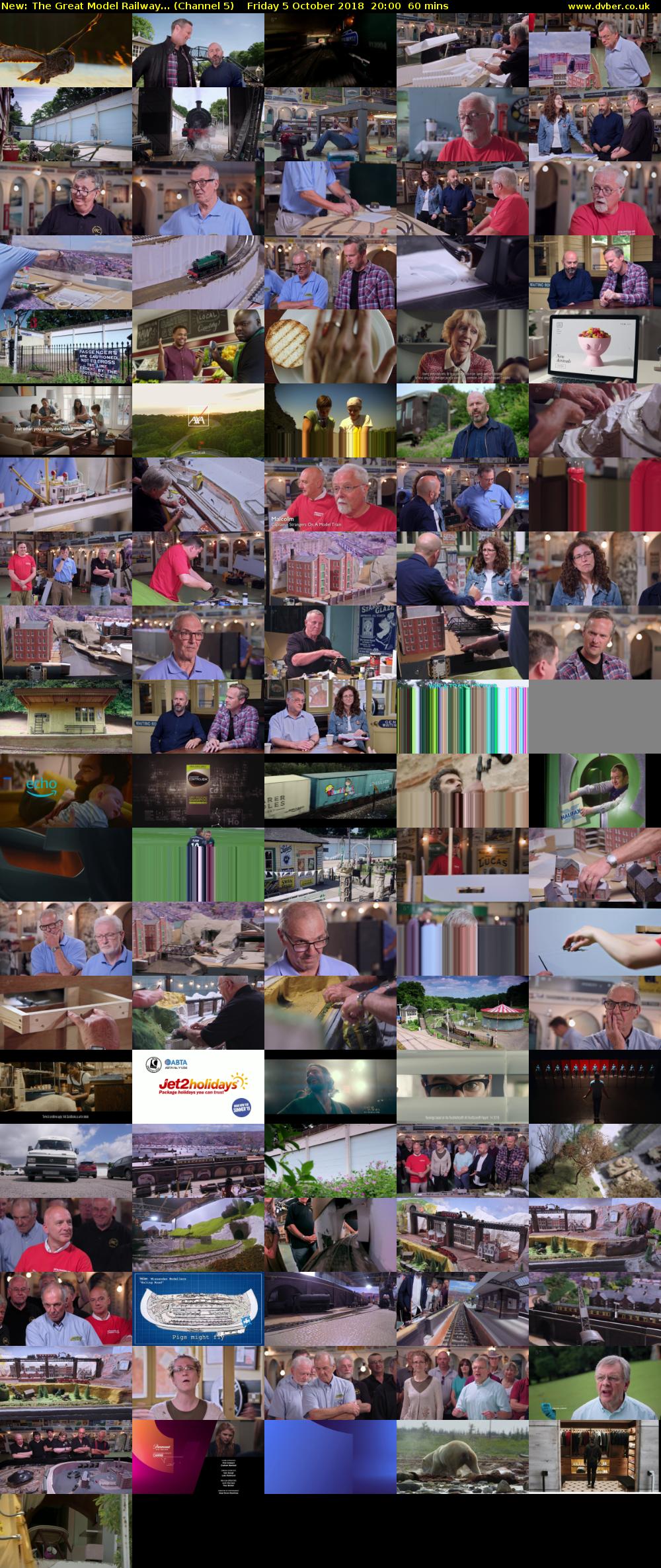 The Great Model Railway... (Channel 5) Friday 5 October 2018 20:00 - 21:00