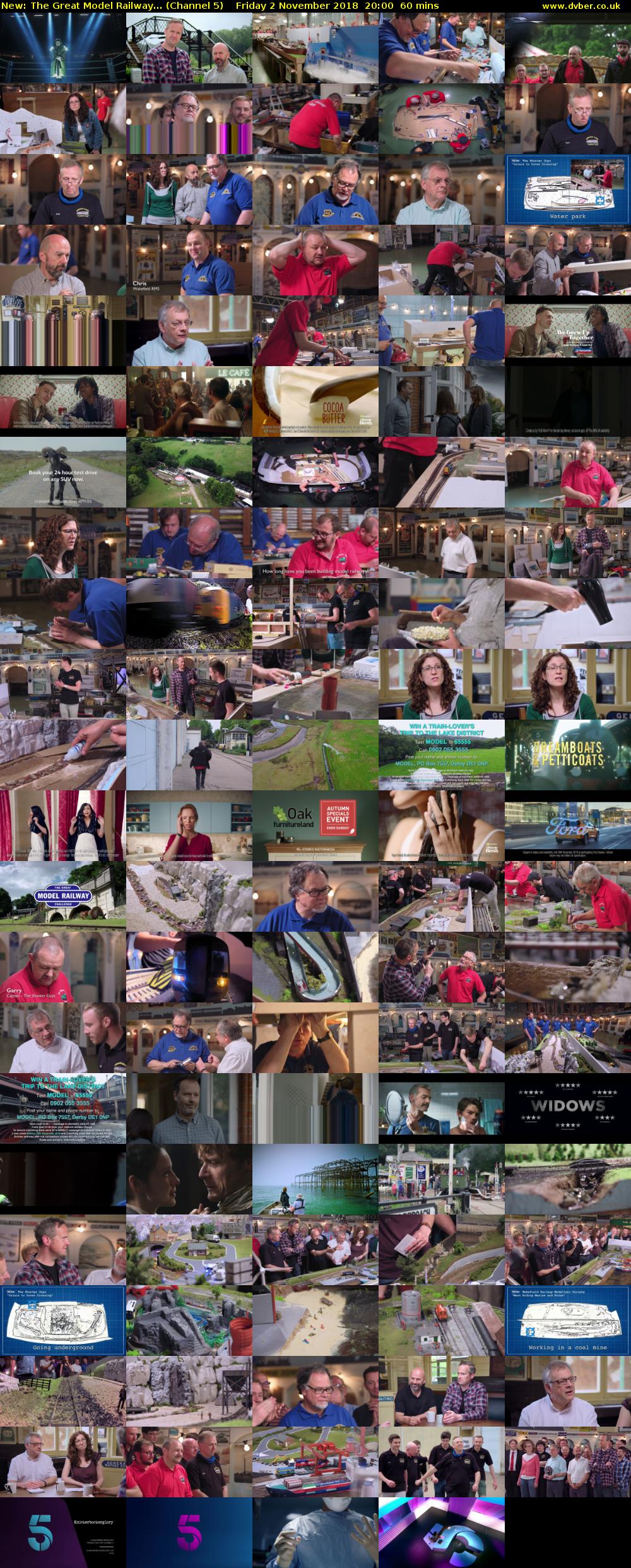 The Great Model Railway... (Channel 5) Friday 2 November 2018 20:00 - 21:00