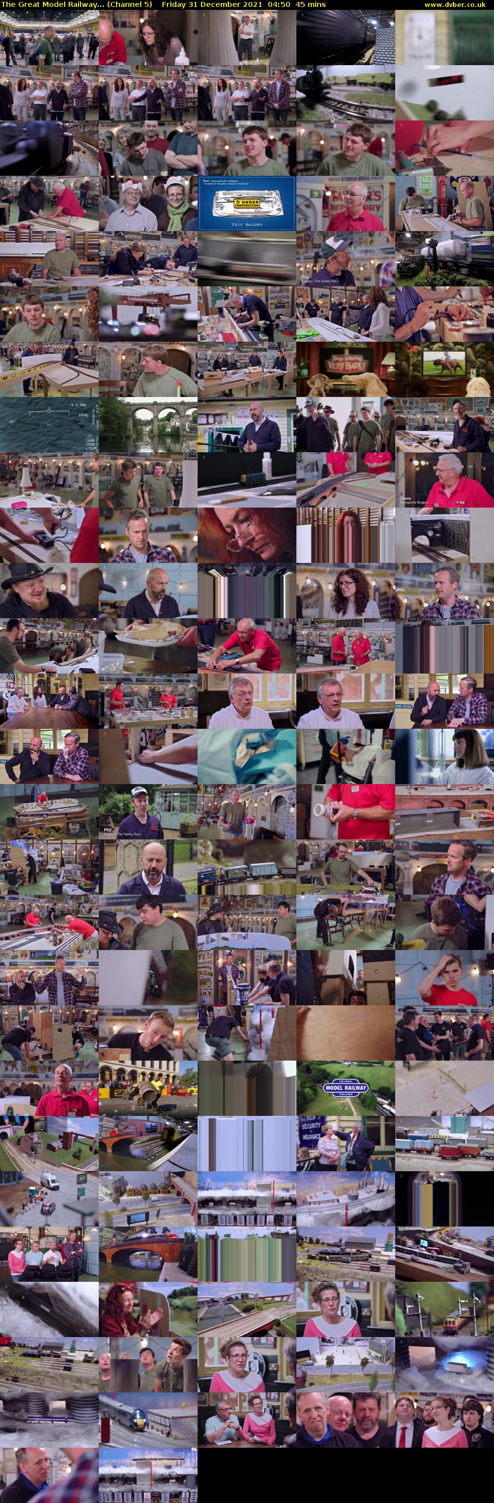 The Great Model Railway... (Channel 5) Friday 31 December 2021 04:50 - 05:35