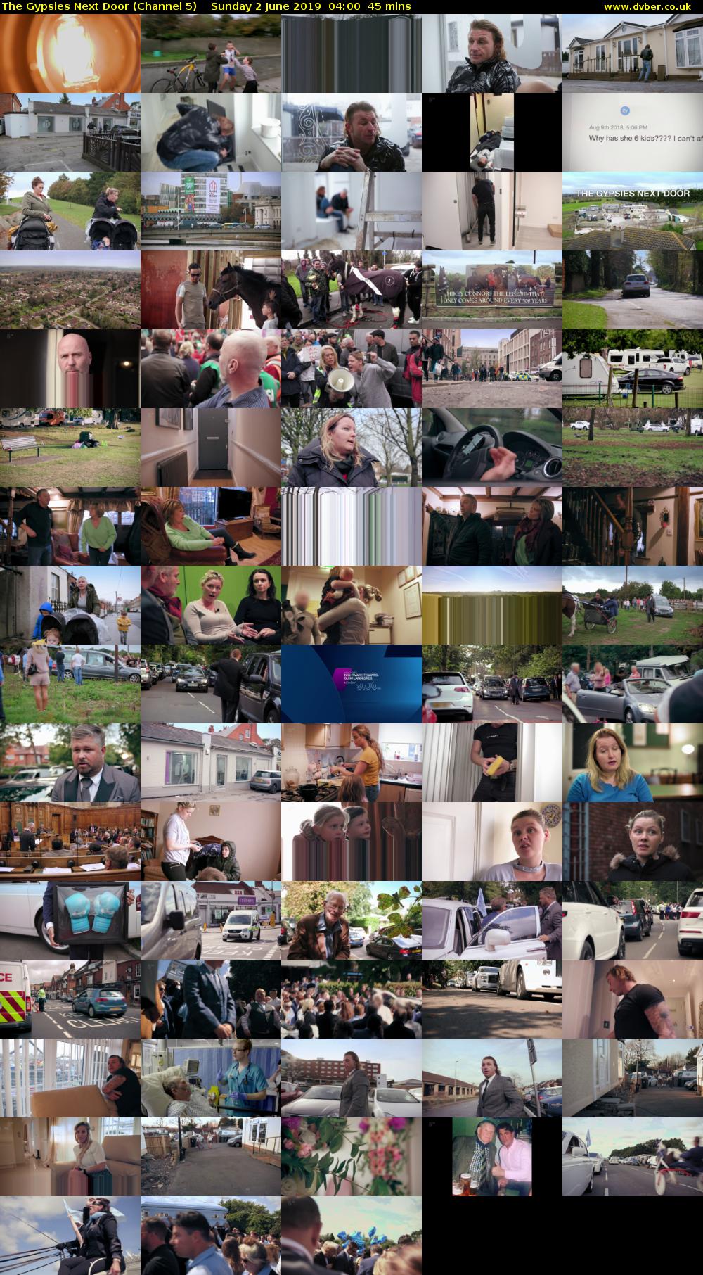 The Gypsies Next Door (Channel 5) Sunday 2 June 2019 04:00 - 04:45