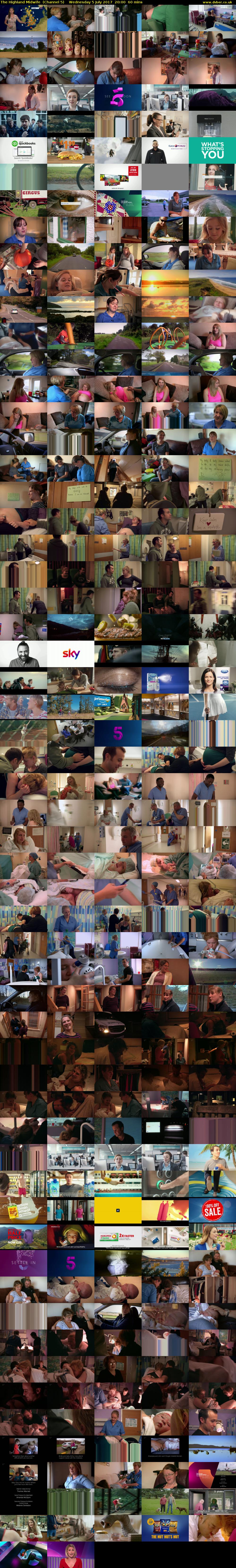 The Highland Midwife  (Channel 5) Wednesday 5 July 2017 20:00 - 21:00