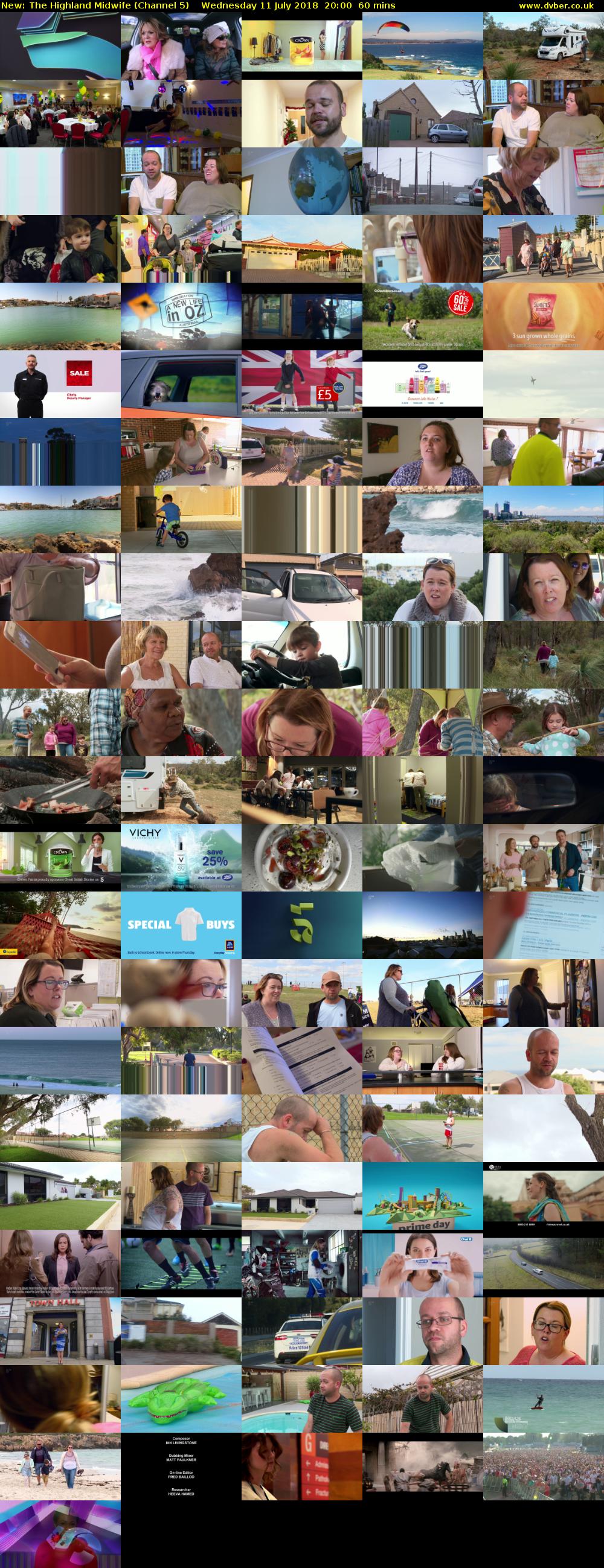 The Highland Midwife (Channel 5) Wednesday 11 July 2018 20:00 - 21:00