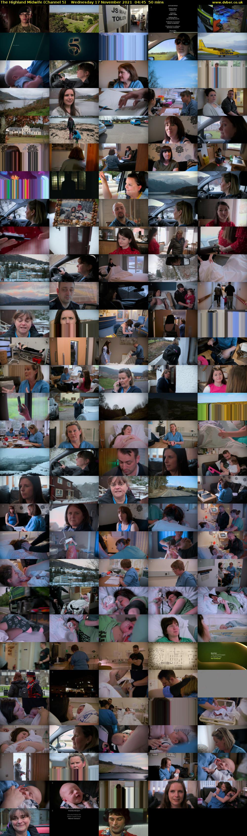 The Highland Midwife (Channel 5) Wednesday 17 November 2021 04:45 - 05:35