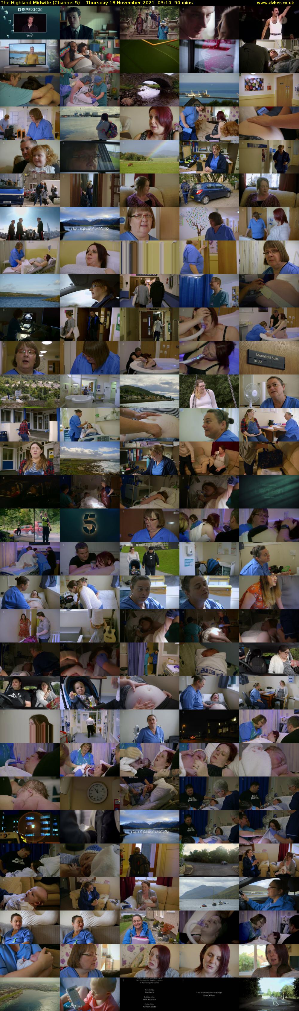 The Highland Midwife (Channel 5) Thursday 18 November 2021 03:10 - 04:00