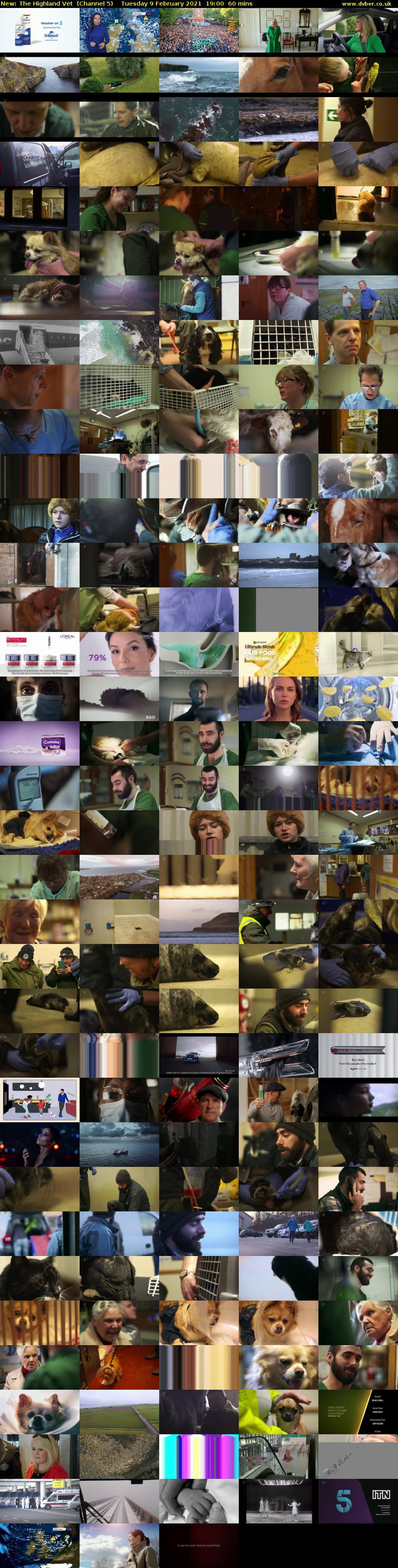 The Highland Vet (Channel 5) Tuesday 9 February 2021 19:00 - 20:00