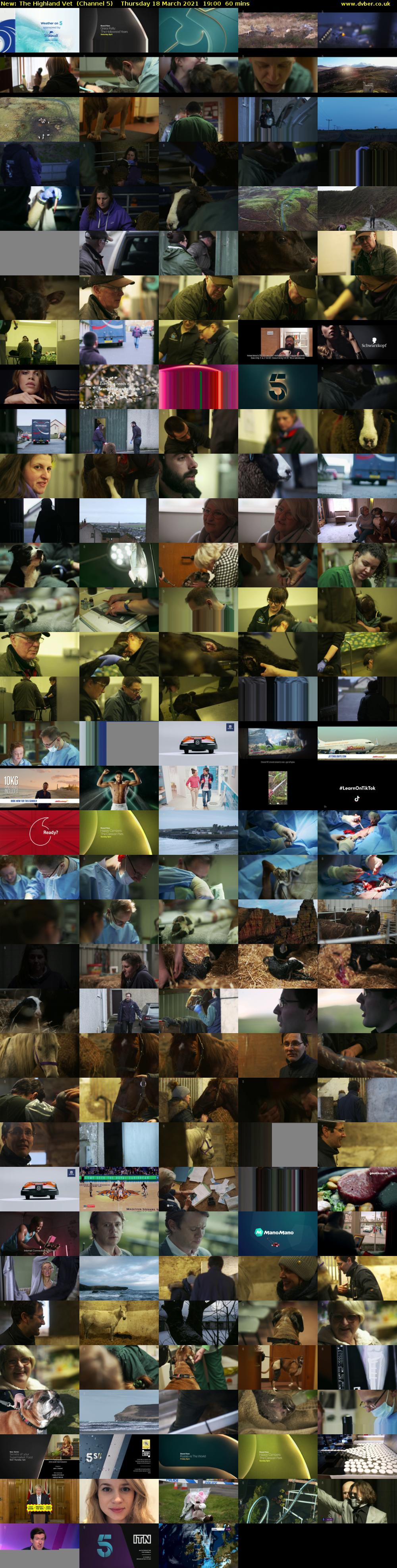 The Highland Vet (Channel 5) Thursday 18 March 2021 19:00 - 20:00