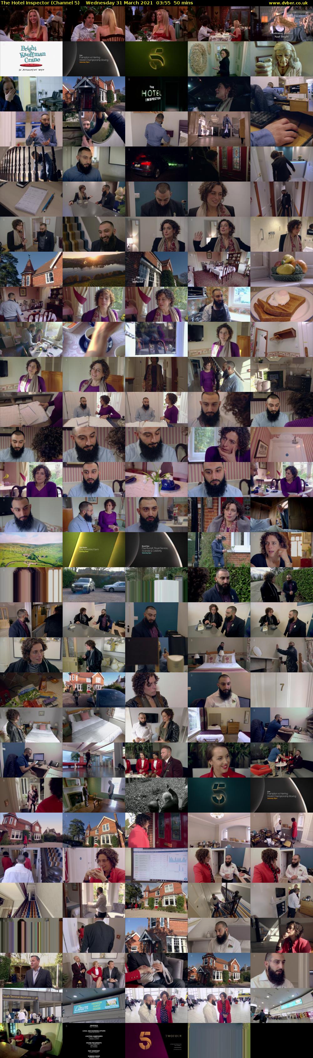 The Hotel Inspector (Channel 5) Wednesday 31 March 2021 03:55 - 04:45