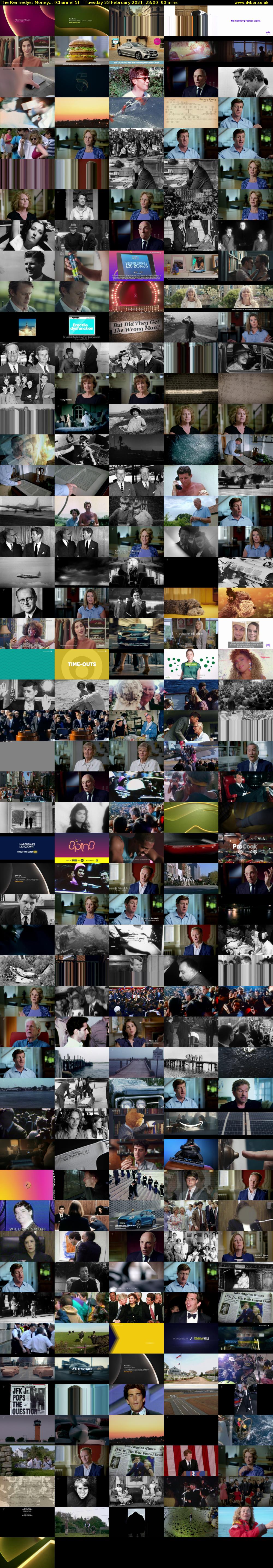 The Kennedys: Money,.. (Channel 5) Tuesday 23 February 2021 23:00 - 00:30