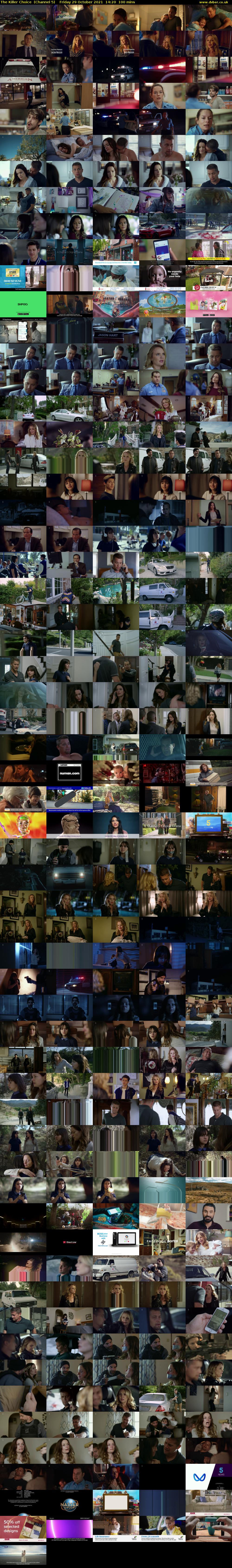 The Killer Choice  (Channel 5) Friday 29 October 2021 14:20 - 16:00