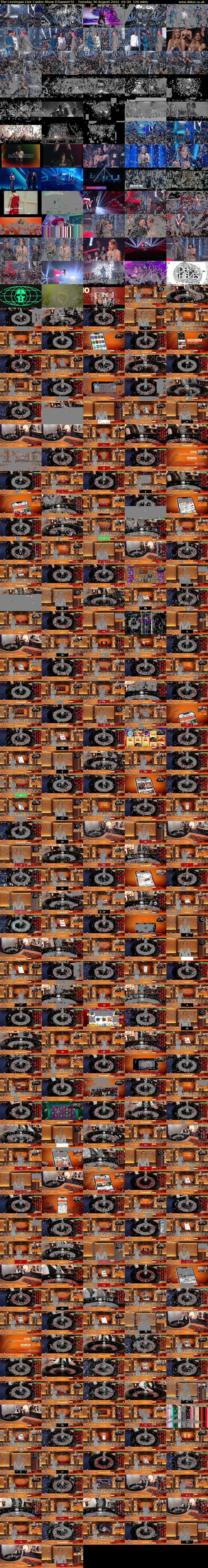 The LeoVegas Live Casino Show (Channel 5) Tuesday 30 August 2022 01:30 - 03:30
