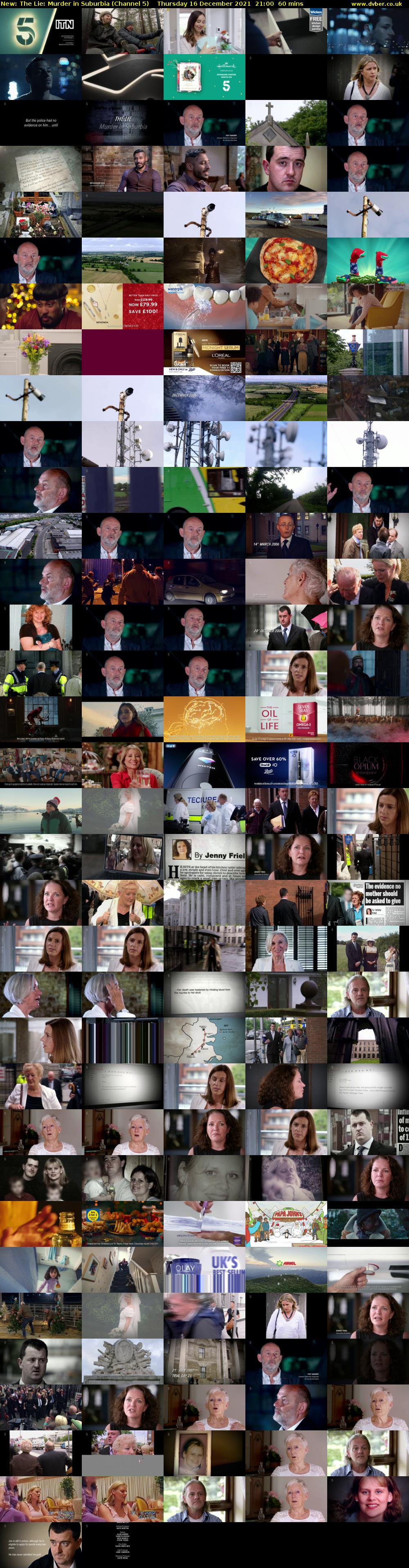 The Lie: Murder in Suburbia (Channel 5) Thursday 16 December 2021 21:00 - 22:00