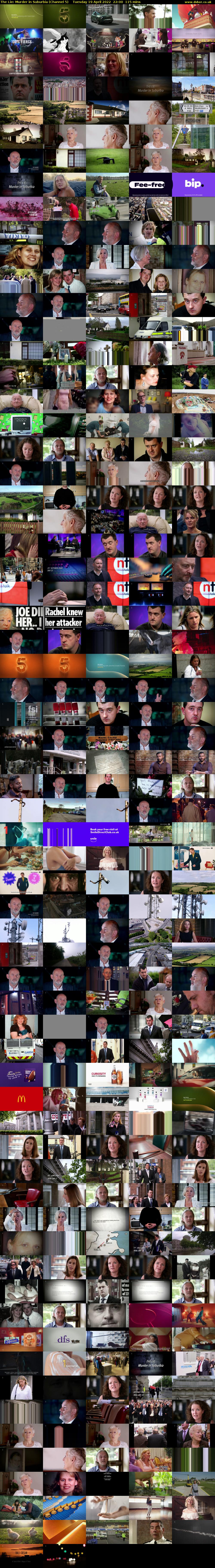 The Lie: Murder in Suburbia (Channel 5) Tuesday 19 April 2022 22:00 - 23:55