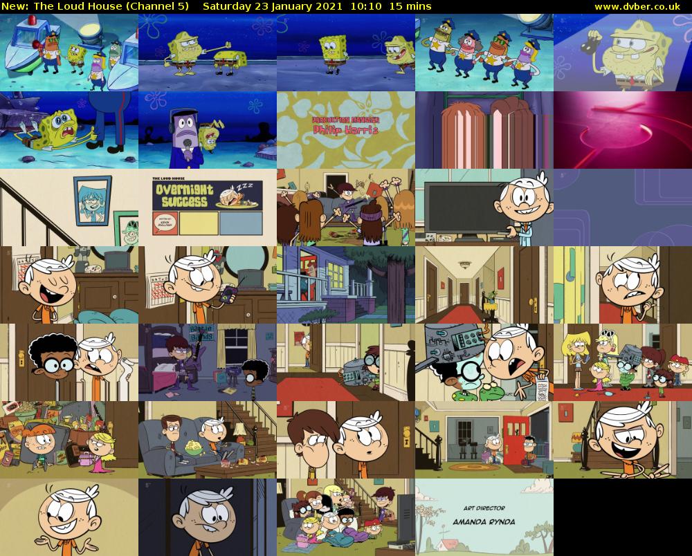 The Loud House (Channel 5) Saturday 23 January 2021 10:10 - 10:25